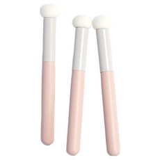 一號飾品 蘑菇頭海綿刷, 3個, 粉紅色