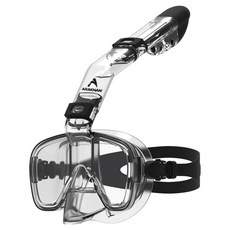 arakhan Arakhan簡易呼吸管 AK-25SE, 透明黑