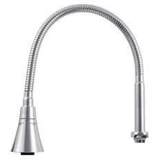 廚房蛇形長款喇叭狀伸縮軟管水龍頭一體式噴頭, 1個