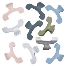 M:FINI 북스토퍼 책고정집게 북클립, 랜덤발송, 10개