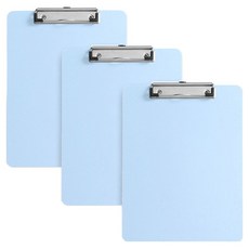 Documo A4板夾文件盒, 藍色, 3個