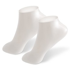 썸즈마인 실리콘 양말 발마스크 화이트, 1개입, 2개, 100g