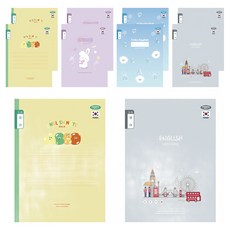 PENPIA 800 3-6 英語國小筆記本, 隨機出貨, 10個