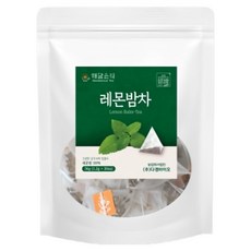 해담은티 레몬밤차 티백, 1개, 30개입, 1.2g