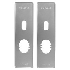 Dream 混合式推拉門綜合加固板 銀色 2件組, 1套, 單一商品