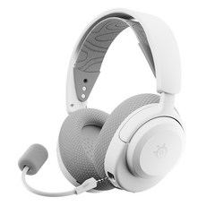 스틸시리즈 Arctis Nova 3X 무선 게이밍 헤드셋, 61690, 화이트