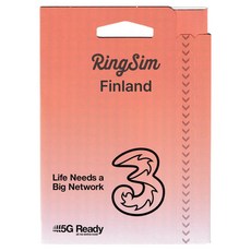 링심 핀란드 5G 유심칩, 1개, 30일, 총 6GB