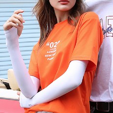 Reddot 紅點生活 加長兩穿高彈力防曬袖套, 白色, 1雙