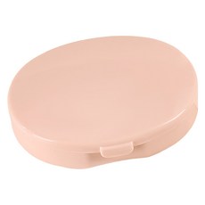 小型藥品收納盒 粉紅色 7.7 x 6.1 x 2.2 cm, 1個