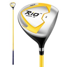 PGM Golf 兒童高爾夫一號木桿 第3版 黃色, 18度, L