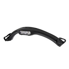 GENTOS 專業夾帽燈 USB充電 160流明 IPX4 HC-15R, 黑色, 1個