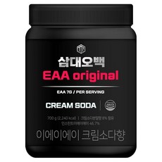 ThreeThingsForFiveHundredKilogram EAA 胺基酸 奶油蘇打口味, 1個, 700g