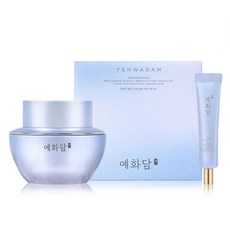 YEHWADAM 蘂花譚 煥生煥潤保濕光采乳霜禮盒組 50ml+25ml 草本 深層滋養 改善乾燥 彈潤光澤, 1組