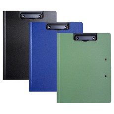 普凱 雙向雙夾板 A4 3件組, 1套, 混色
