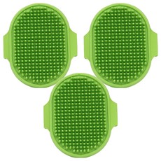 Wavy Days 寵物自助美容梳 26 x 12.5 cm, 綠色, 3個