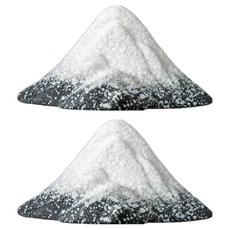 미미네아쿠아 눈덮인 설산 어항장식품, 2개