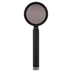 HOMEDAUM TheSSEN鋁合金渦輪增壓H8蓮蓬頭, 黑色, 1個