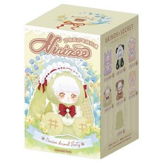 Tinyville Ninjai動物派對毛絨隨機公仔, 1個