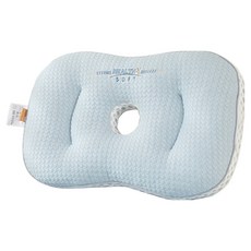 Greenuer 防壓耳頸椎枕, 1個, 藍色