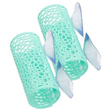 미미네아쿠아 망사 터널 모양 베타침대 민트, 2개