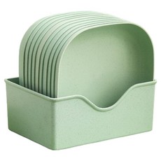 디어엘크 미니 쟁반, 연두, 10개