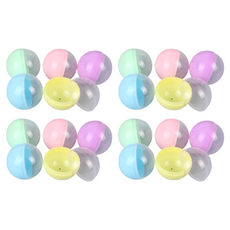 코히모 축제 이번트 파티 뽑기공 75mm 5종 x 4p 세트 5W0355 반투명 마카롱, 1세트