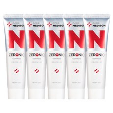 폴메디슨 제로닉 구취케어 치약, 120g, 5개