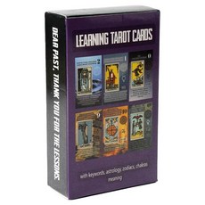 픽딜 다기능 타로카드, Learning Tarot cards, 1개