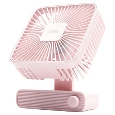 르젠 BLDC 모터 탁상용 무선 선풍기, LZMF-SM2000-P, 핑크