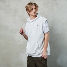 BEVERLY HILLS POLO CLUB 比佛利保羅 男女通用基本款棉質連帽背心