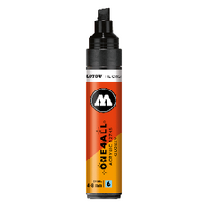 MOLOTOW One4All Glossy 327HS單頭壓克力筆 252 black glossy 亮光黑, 4~8mm, 1支
