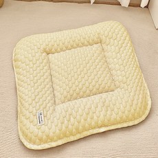 soonZAM 寵物3D涼感四季涼墊, 1個, 黃色