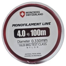 MONCROSS SWITZERLAND 單絲釣線 100m