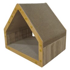 Maa 貓咪五角隧道貓抓屋, 1個, 單一顏色