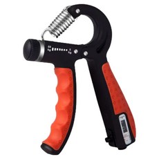 Malltoday 卜派握力器, 1個, 黑色 + 紅色