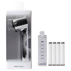 DAELIM DOBiDOS 最新型龍捲風水壓式水槽過濾頭 DPF-1000 + 替換濾芯 DPF-700F 4入組, 1套