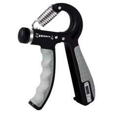 Malltoday 卜派握力器, 1個, 黑色 + 灰色