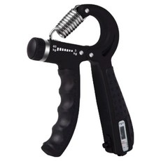 Malltoday 卜派握力器, 1個, 全黑色