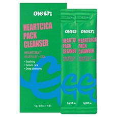 O GET 愛心積雪草面膜潔面乳, 1個, 50g