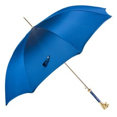 PASOTTI Man Luxury金色老虎珍珠藍自動傘 MX254W35ORPB