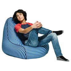 요기보 줄라 라운저 스탠다드 1인 좌식 빈백 소파, 마린