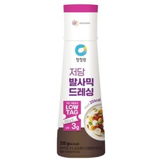 청정원 저당 발사믹 드레싱, 320g, 1개