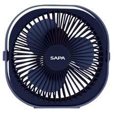 싸파 휴대용 데스크탑 선풍기, SPK-H22F102N, NAVY