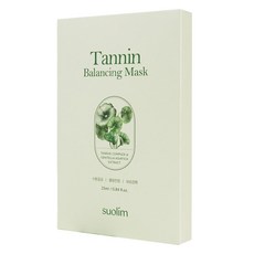 suolim 丹寧平衡面膜, 1個, 5入