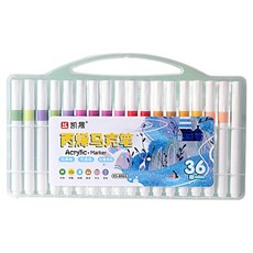 凱晟 Smogle 彩繪鮮豔水性壓克力麥克筆, 1個, 36色