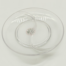 哈泰斯莫 日常美術調色盤 喇叭形八卦盤 透明 直徑 14cm, 1個