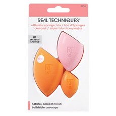 REAL TECHNIQUES 終極海綿三件組, 1套, 混合色