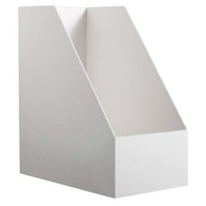 Wishit 日式家用文件整理塑膠寬版書架, 單一顏色, 1層