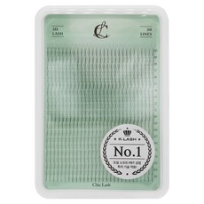 PEOPLE'S BEST SELECTIONS KOREA Chic Lash 3D 睫毛 8mm R捲 0.07, 1個, 黑色