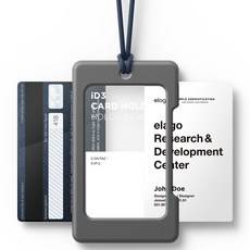 elago ID3 員工證件夾, 深灰色 + 深靛藍